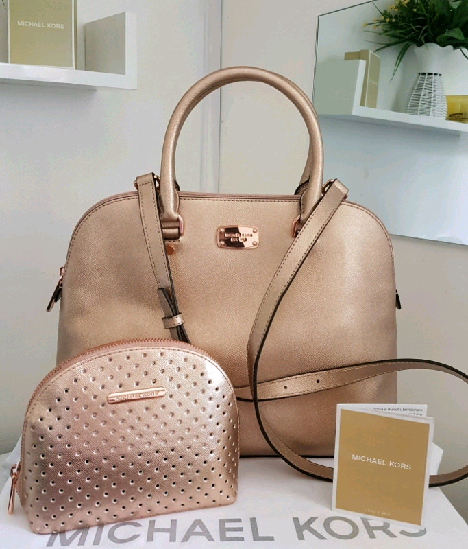 mk rose bag